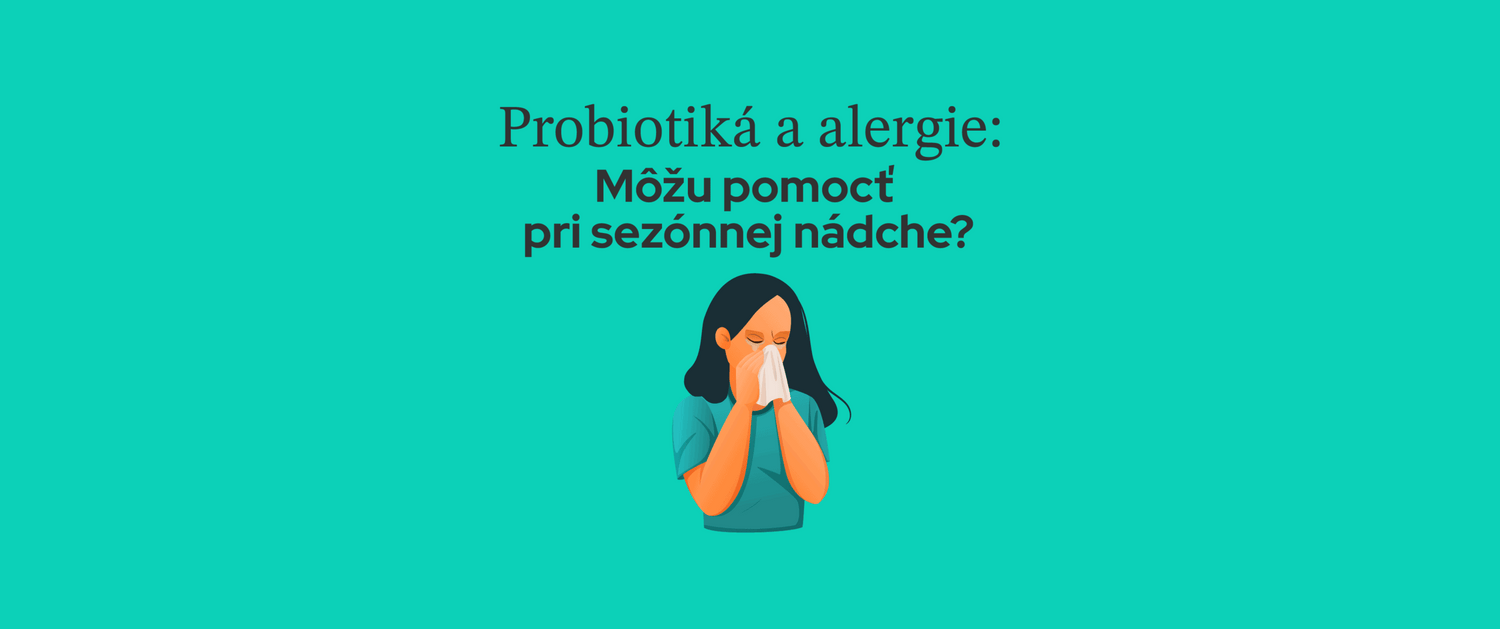 Probiotiká a alergia: Môžu pomocť pri sezónnej nádche?